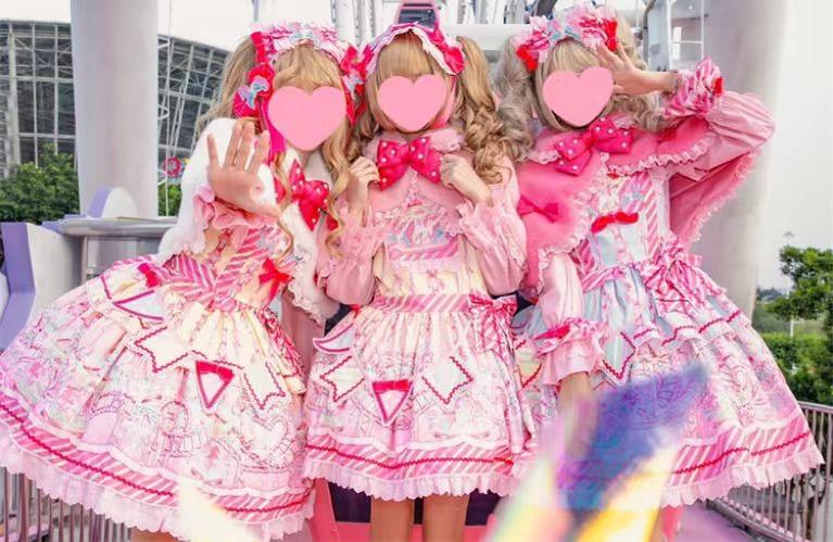 Letters from Unknown Star - Kawaii Lolita Cape Winter Lolita Shawl Daily