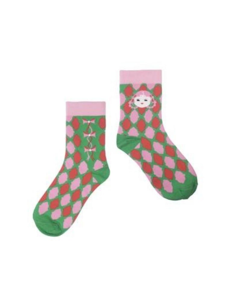 Candy Color Girls' Socks【s0000003603】