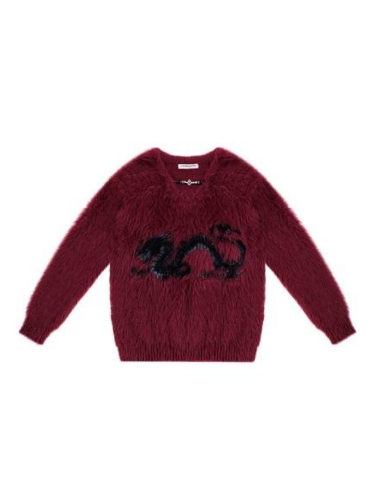 Soft and Thick V-Neck Sweater【s0000006158】