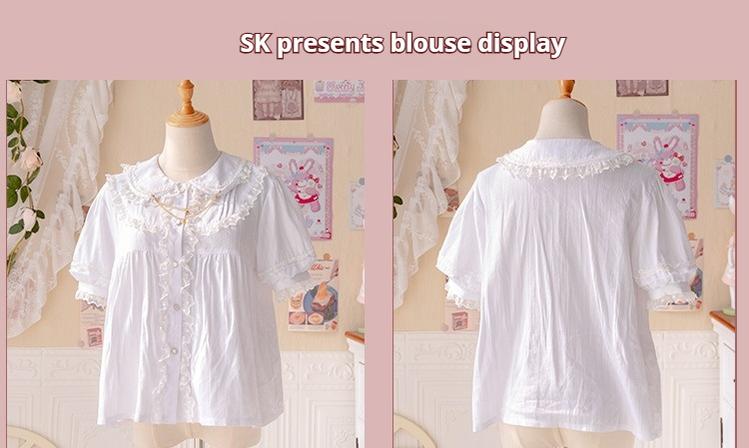 OCELOT - Sweet Lolita Lolita JSK and SK Rabbit Strawberry Dress