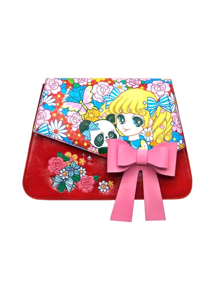 Printing Embroidery Flower Envelope Bag 【s0000006206】