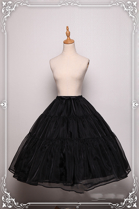 Krad Lanrete - Elegant Long and Short Lolita Petticoat