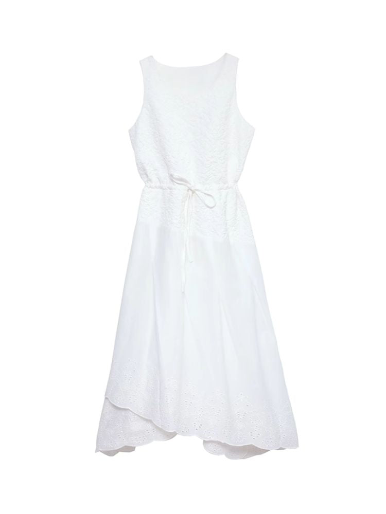 Tank dress with irregular hemline【s0000005933】