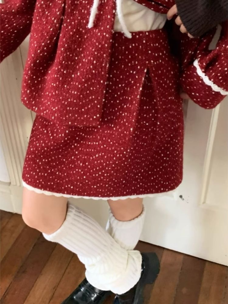 Tweed Girls' Suit【s0000005885】