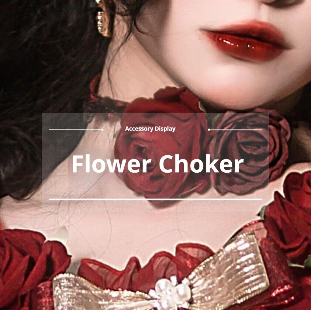 Uncle's Workshop - Night of Berea - Gothic Lolita OP Black and Red Lolita Dress