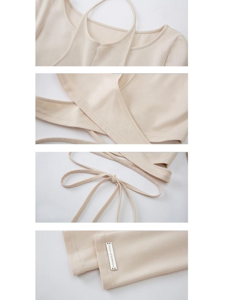 Fake two-piece knitted sweater【s0000003235】