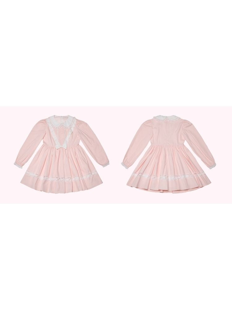 Doll Neck Bubble Sleeve Dress【s0000006957】