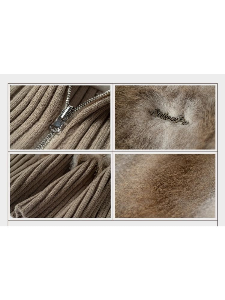 Hot girl fur jacket【s0000004090】