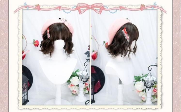 Dalao - Qianqian - Natural Lolita Wig Short Curls Wigs