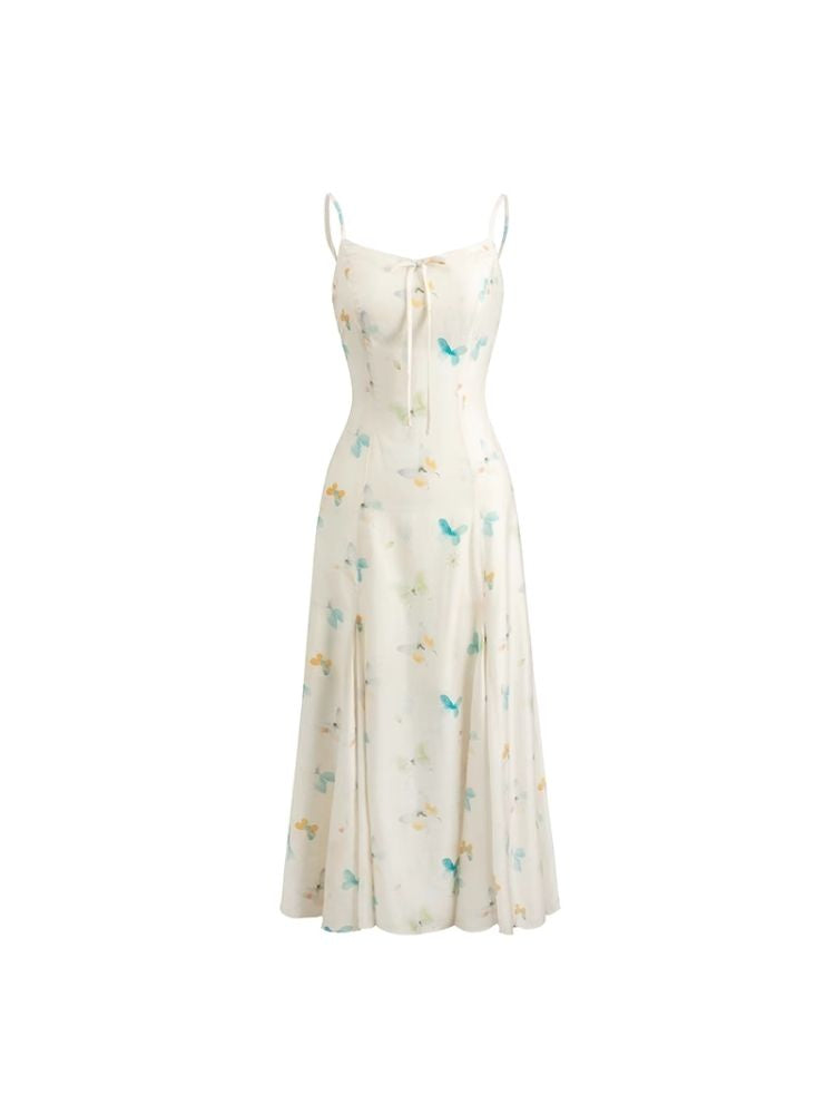 French draped large hemline halter dress【s0000007513】