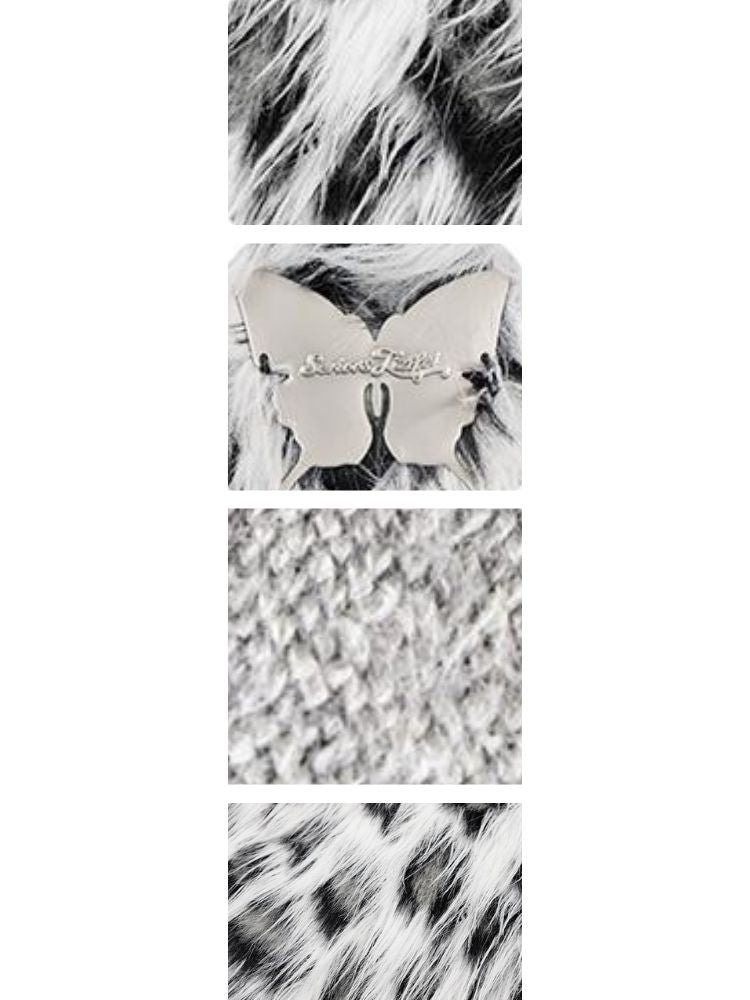 Leopard print cardigan jacket【s0000003807】