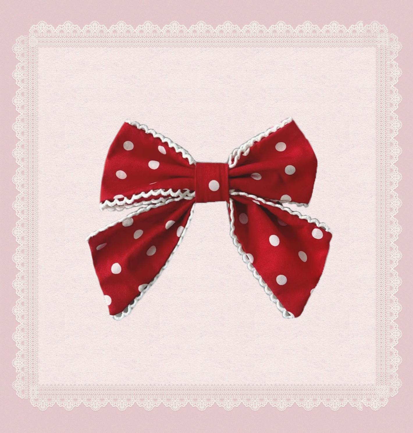 TaTaTa Lolita - Polka Bailys - Old School Lolita JSK Suit Red White Polka Dot Dress