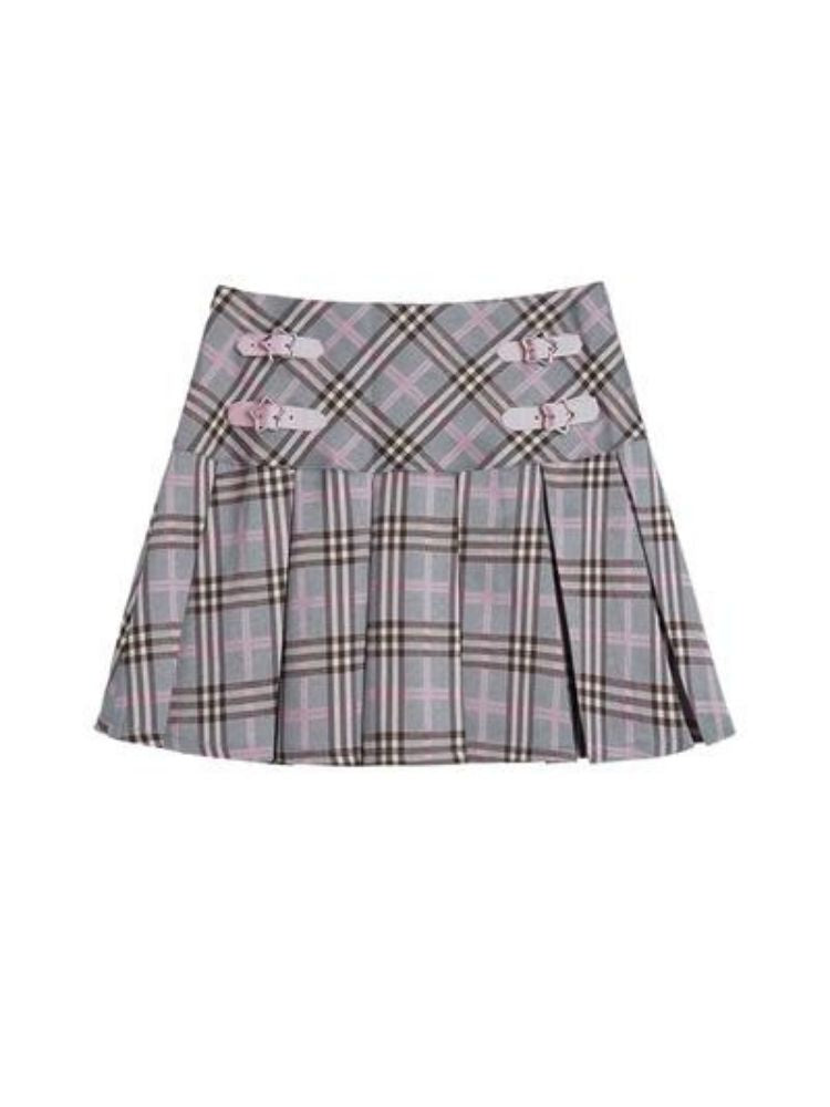 High Waist Pleated Half Skirt【s0000004429】