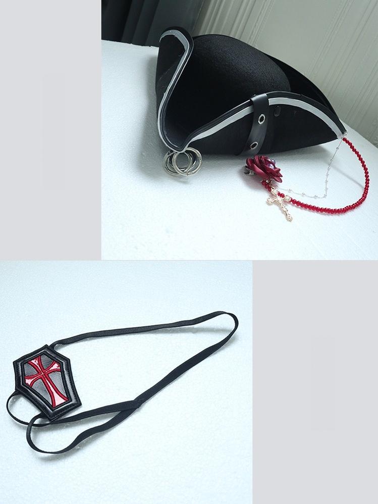 Forest Fluorescent Carps - Rose Countess - Ouji Lolita Pants Suit Prince Coat Elegant Shirt Trailing