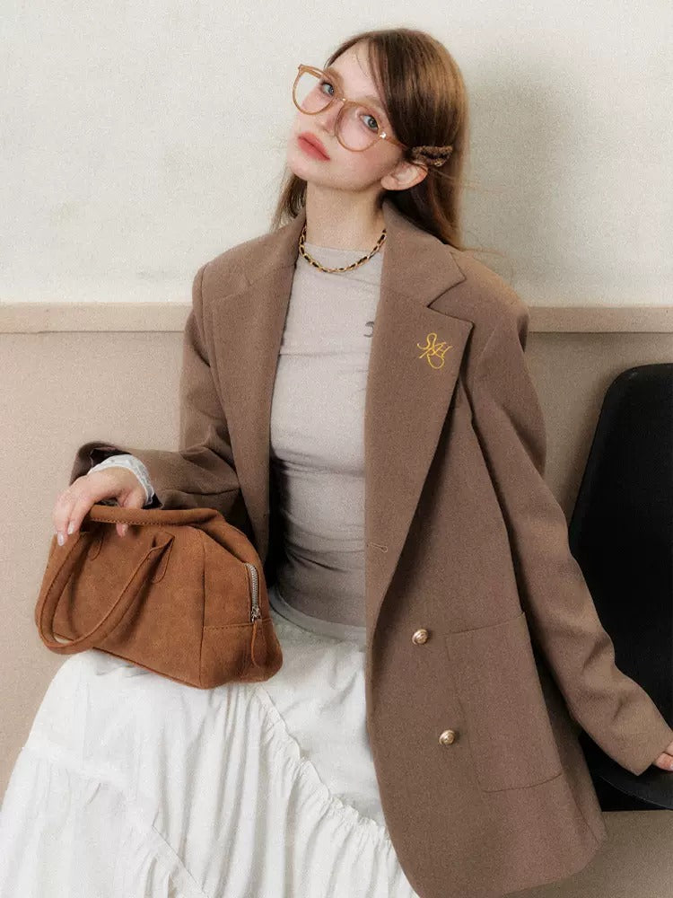 Double Breasted Loose Jacket【s0000006483】