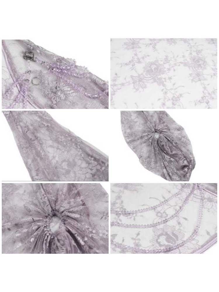 Chinese Style Beads & Lace Short Cardigan【s0000009038】