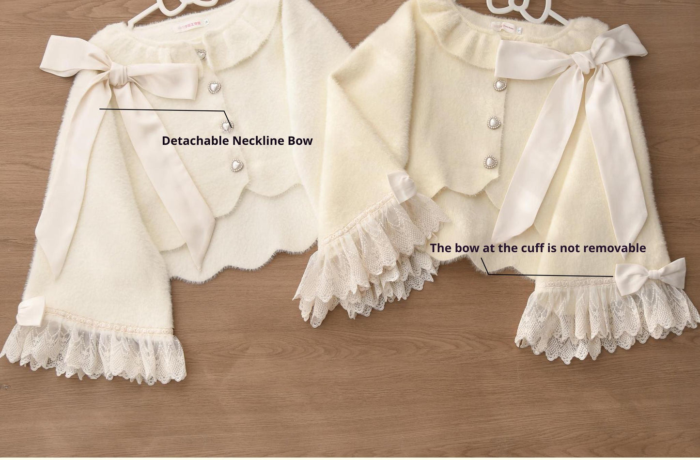 MIST - Qian's Letter - Sweet Lolita Sweater Winter Cardigan Coat