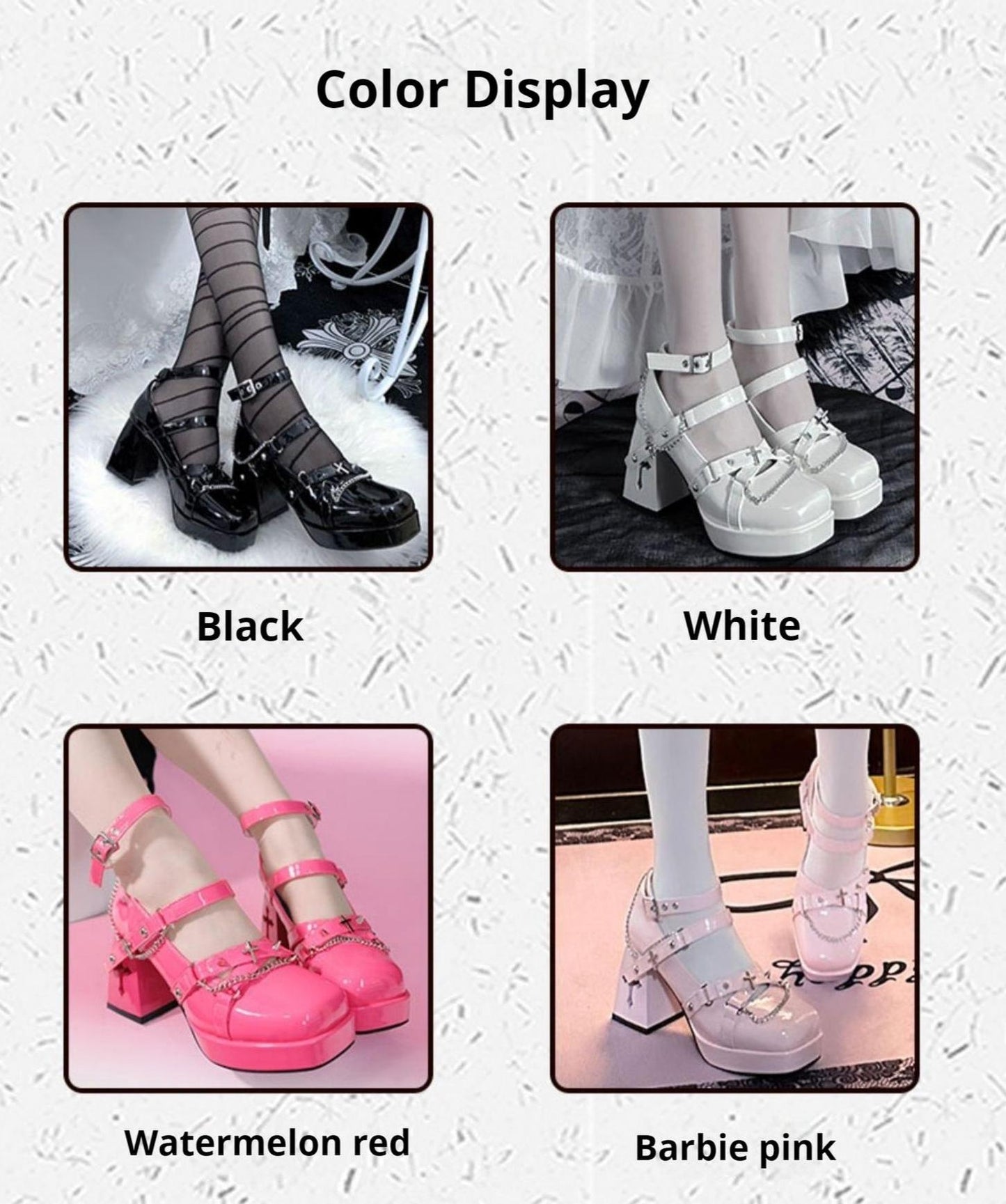 Witch's Night - Punk Lolita Heels Y2K Elegant Lolita Shoes