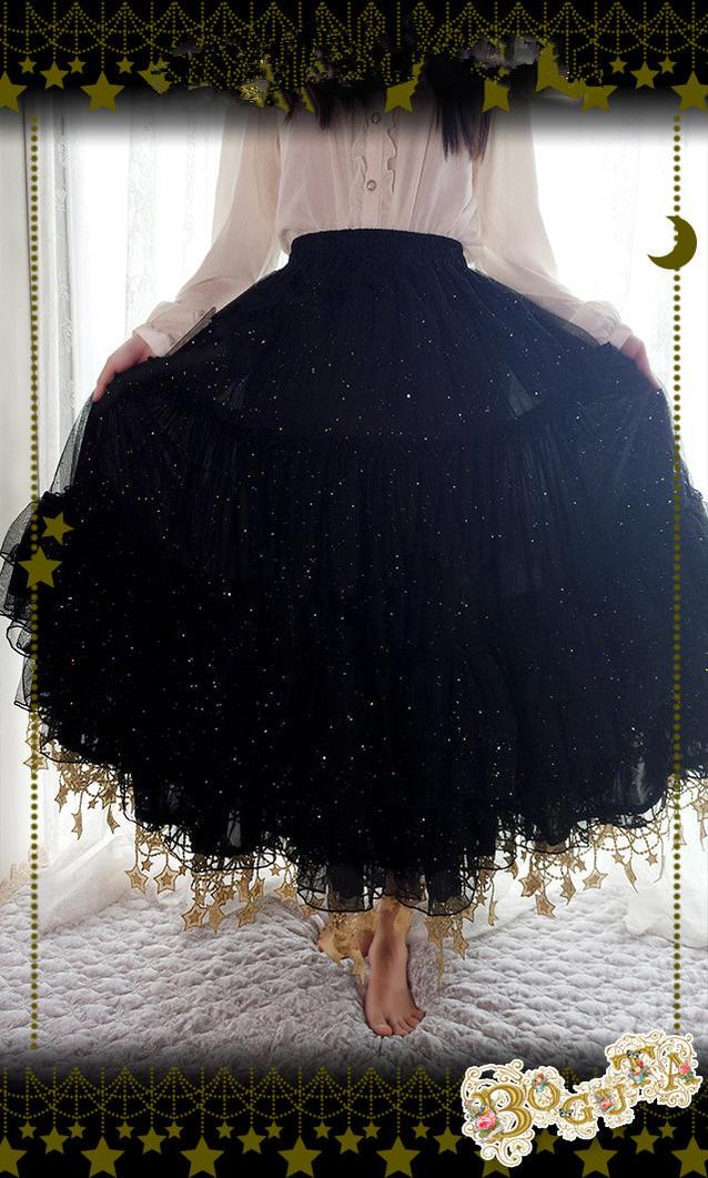 Boguta - Starry Night - 60/70/80cm A-line Lolita Petticoat