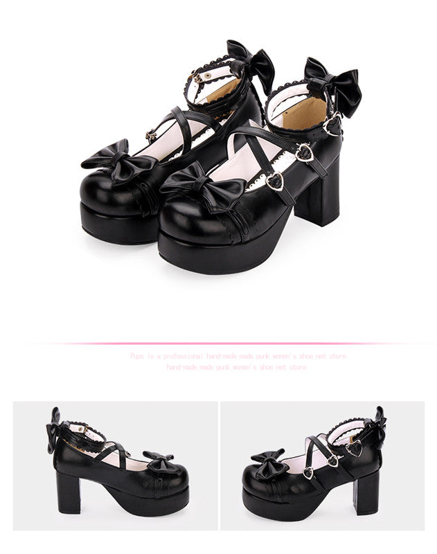 Angelic imprint - Sweet Lolita Heels Shoes Princess Tea Party Low Cut Shoes