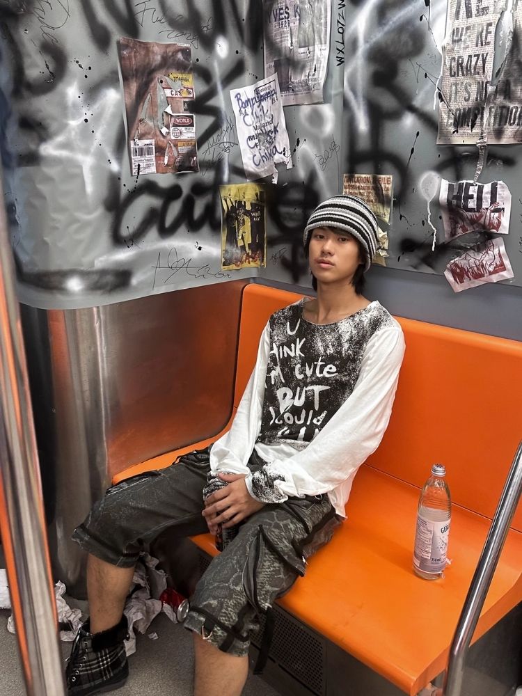 Mid Length Long Sleeve Tee Bottom Shirt【s0000006433】