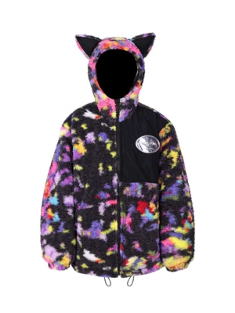 Cat Ears Hooded Chambray Jacket【s0000005060】