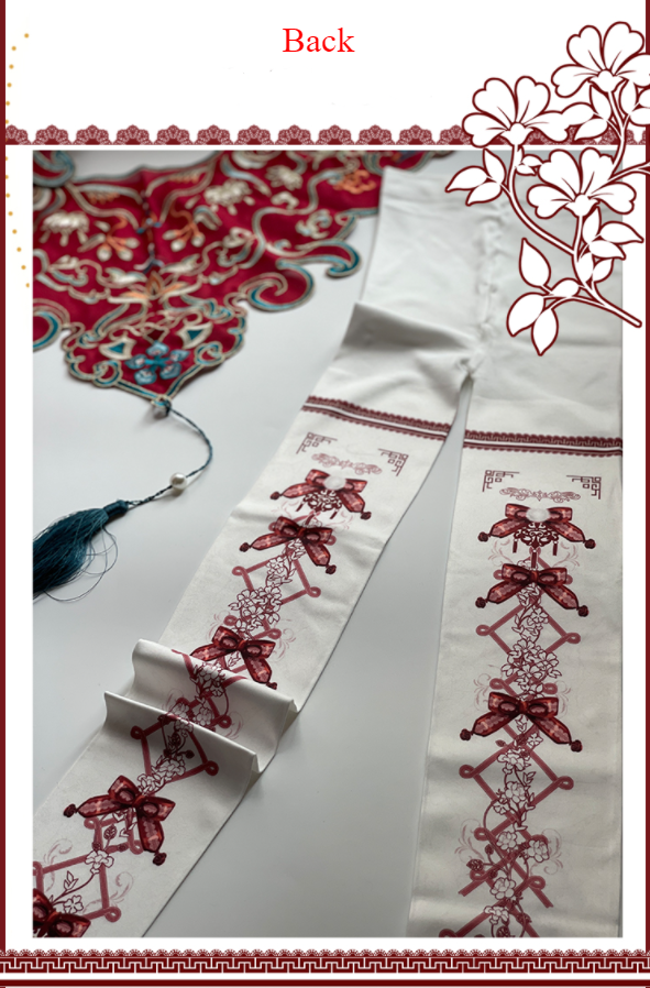 Red Maria - Blooms Print Nylon Lolita Tights