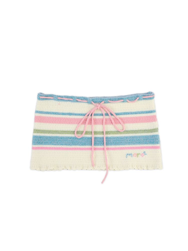 Drawstring Waist Head Overlay Fart Curtain Skirt【s0000008663】