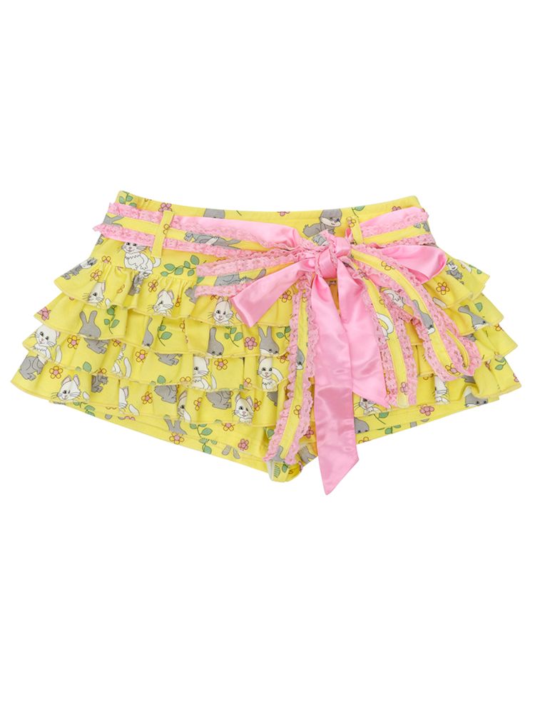 Cat Rabbit Printed Cake Skirt Pants【s0000008984】