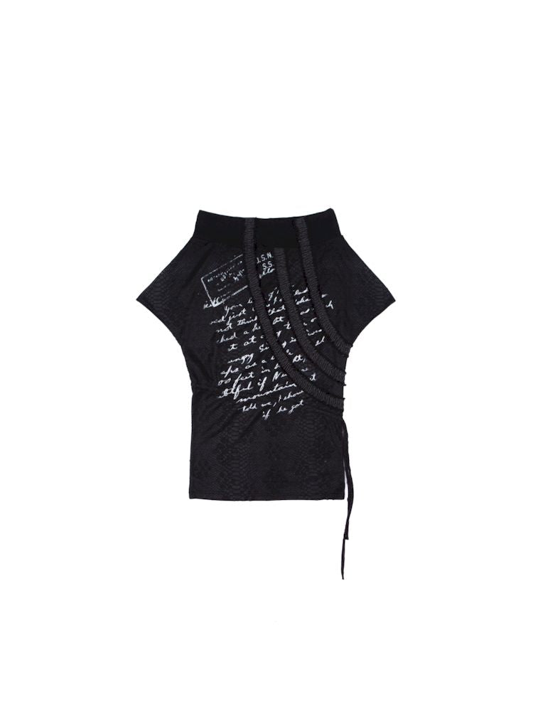 Bat Short Sleeve One Neck Top Dress【s0000008462】