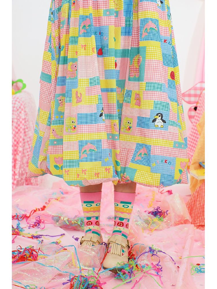 Printed Pod Skirt【s0000004667】