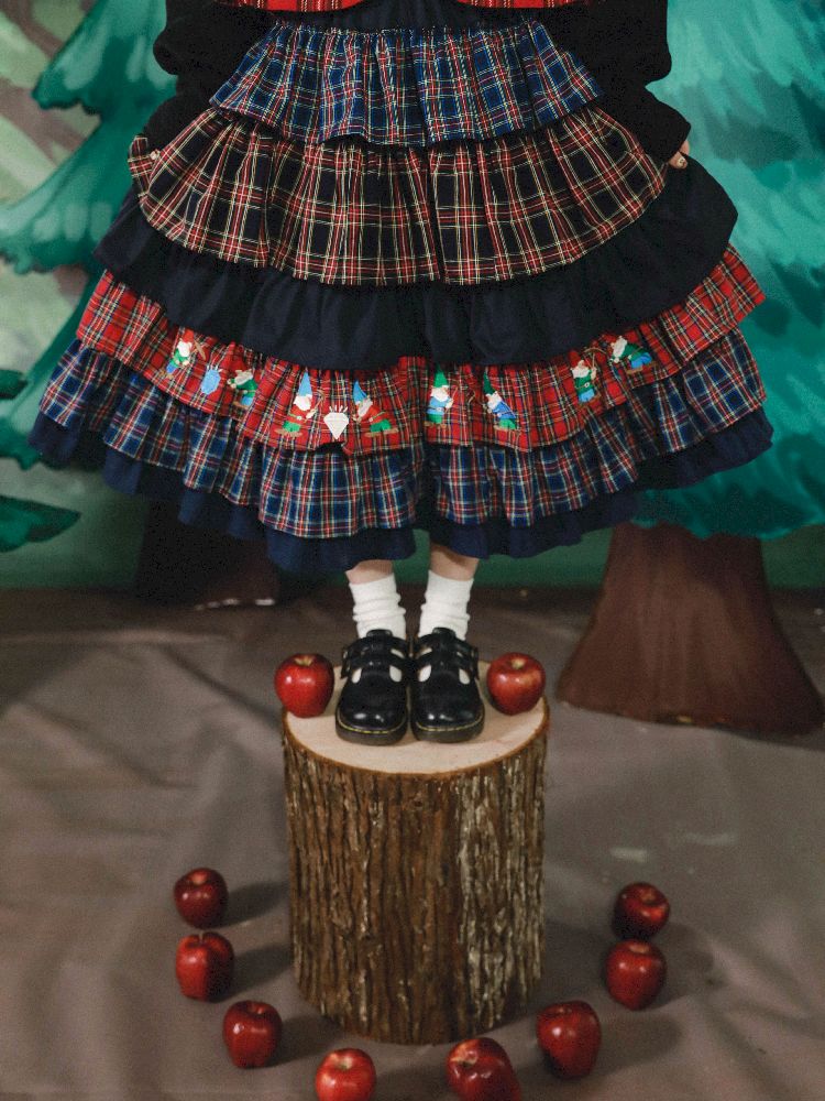 Embroidery Lolita Cake Half Skirt【s0000005684】