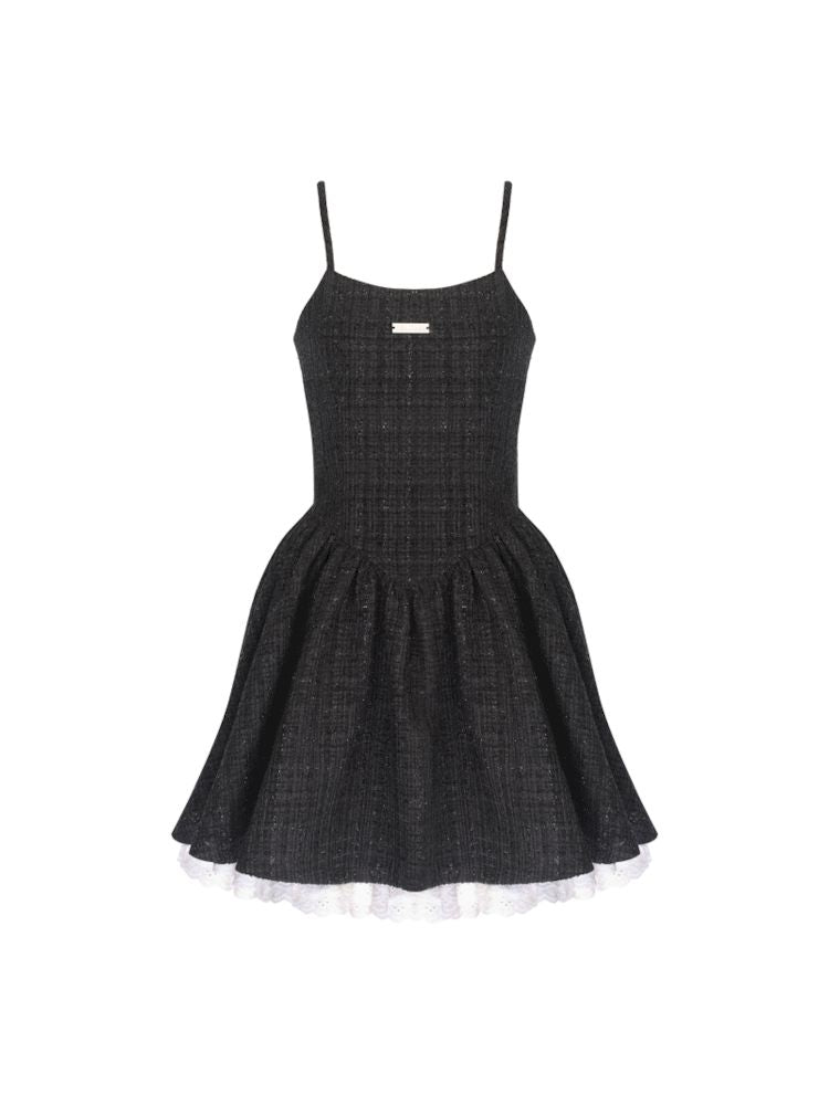 Small perfume style halter dress【s0000007794】