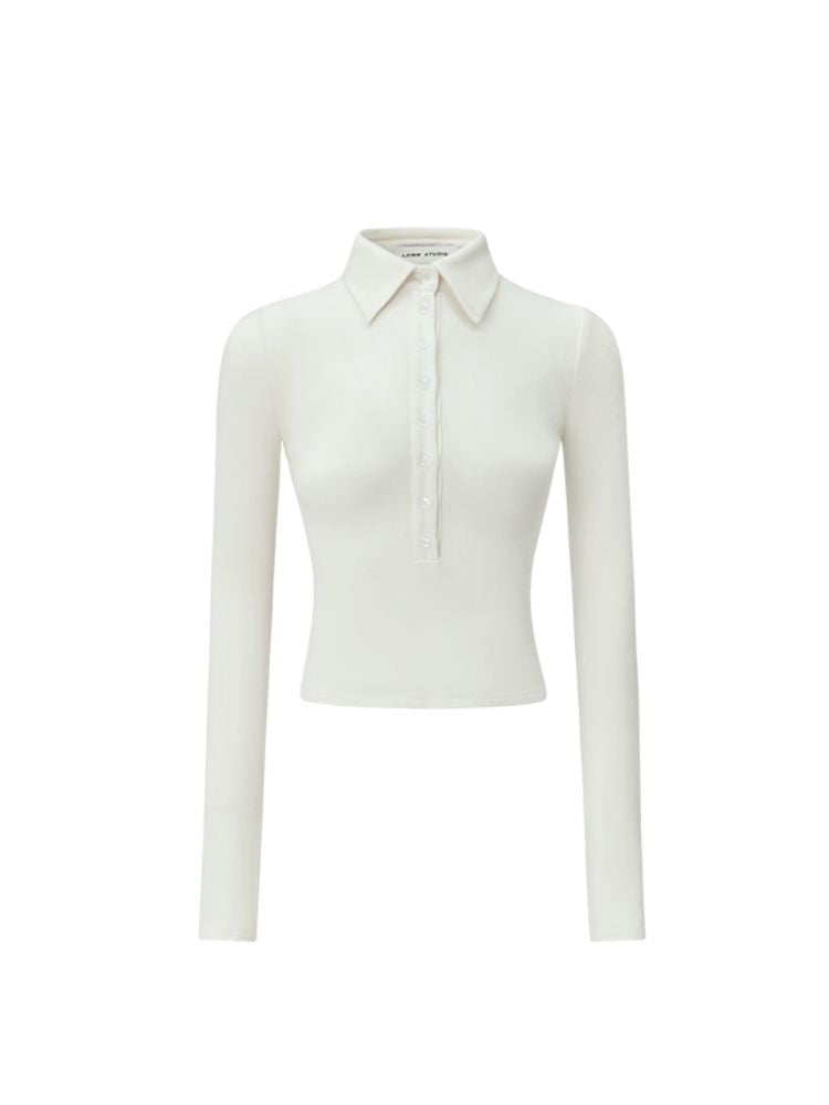 Slim fit polo knit T【s0000006283】