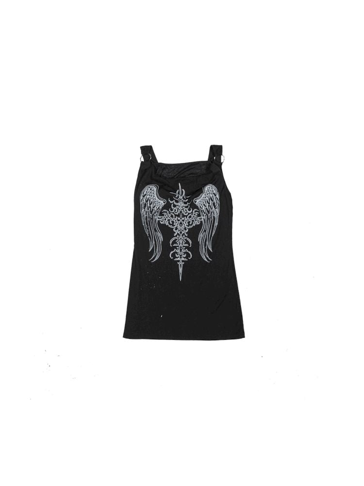 False Two Piece Tank Dress【s0000008471】