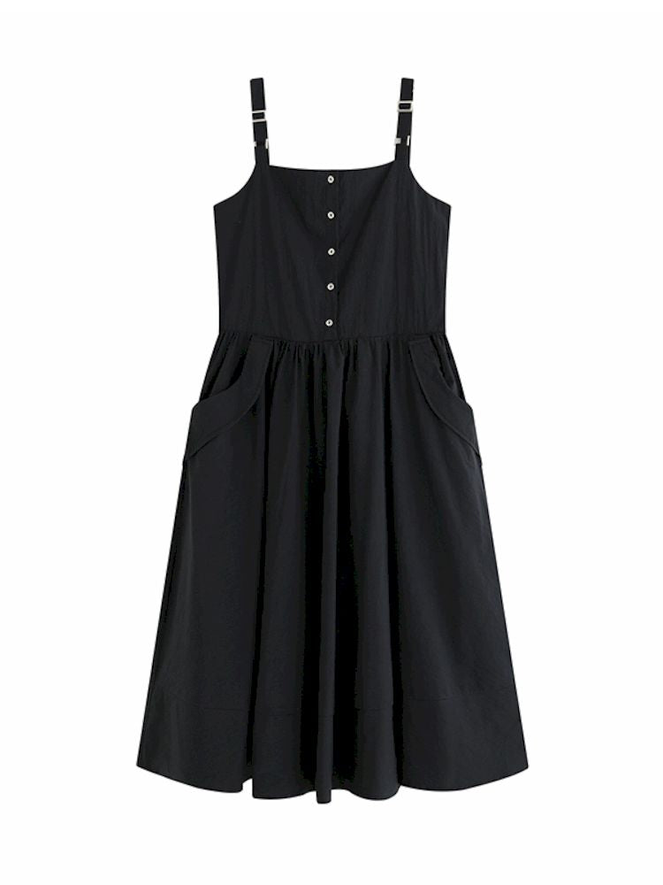 Functional Style Halter A-Line Dress【s0000008826】