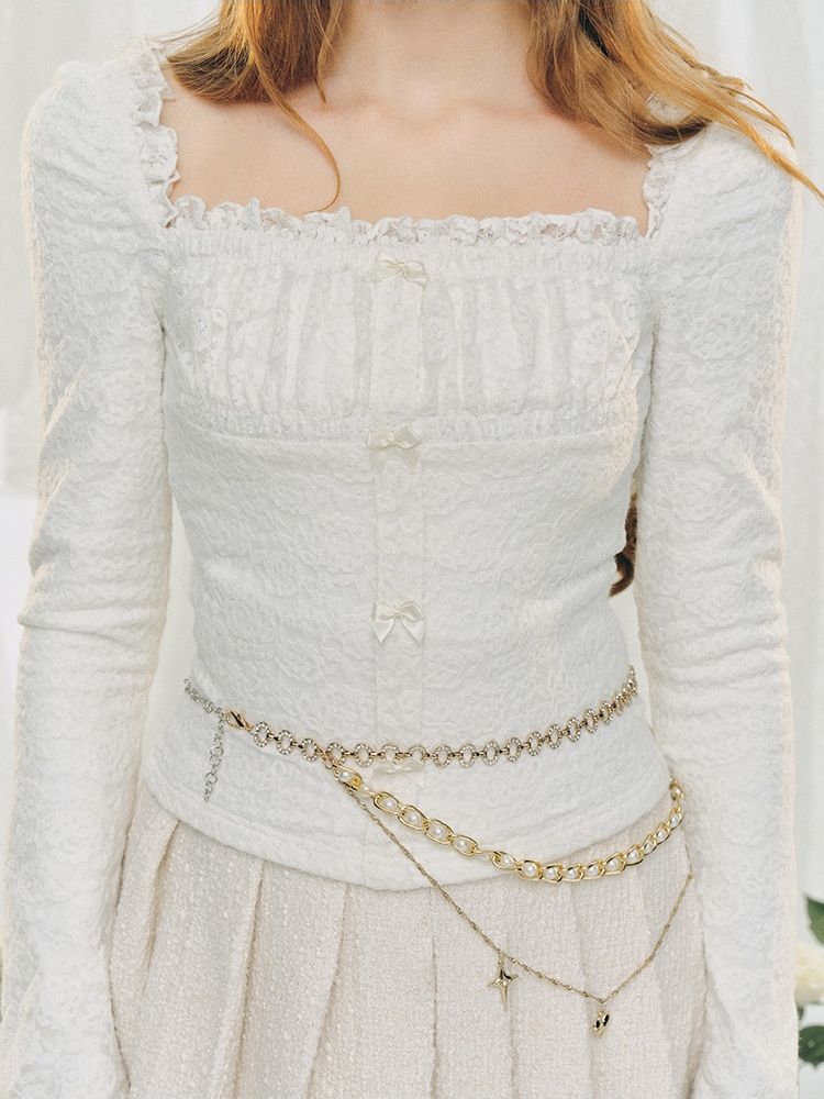 Butterfly Vintage Corset Style Top【s0000005288】