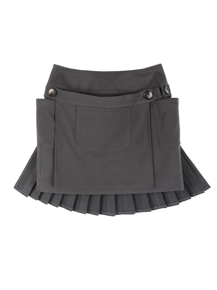 High end coat and pleated skirt【s0000006336】