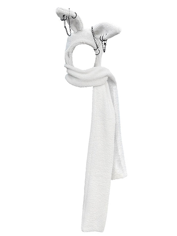 Rebellious Rabbit Scarf Hat【s0000004222】