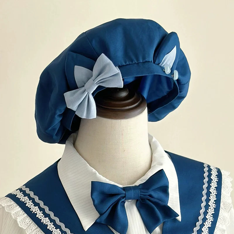 Forest Fluorescent Carps - Small Animal Team - Ouji Lolita Suit Male Lolita Shirt Shorts