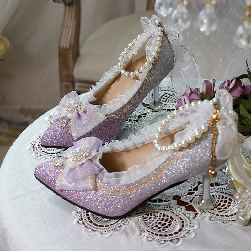 One Night - Wedding Lolita High Heels Shoes