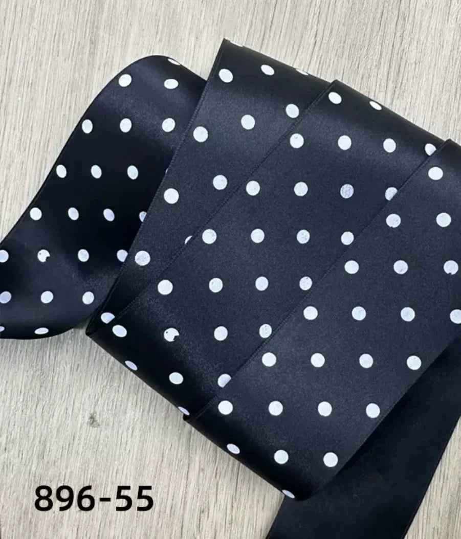 MAID - Sweet Lolita Headdress, Polka Dot Bow, Bunny Ear