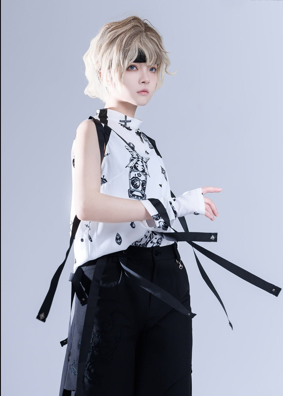 Princess Chronicles - Shadow Story - Sleeveless Daily Summer Shirt