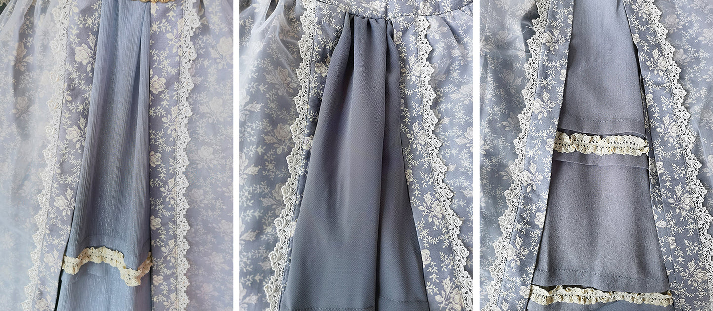 Infanta - Rose Afternoon Tea - Cotton Floral Lolita OP