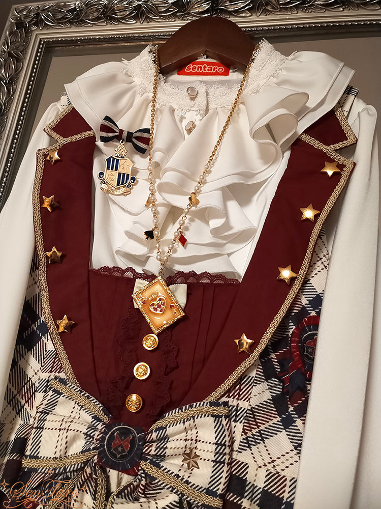 Sentaro - Dark Forest - Elegant Baroque Lolita Blouse