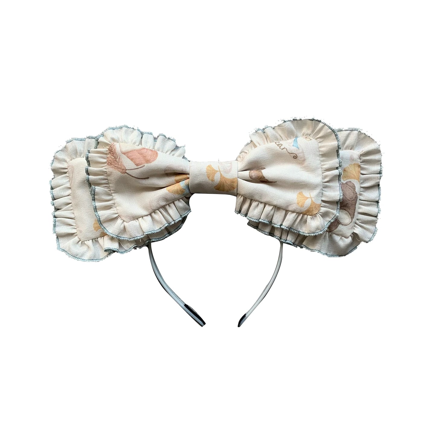 Chubby Cat Diary - Harvest Bear - Plus Size Country Lolita OP Dress with Teddy Bear Print