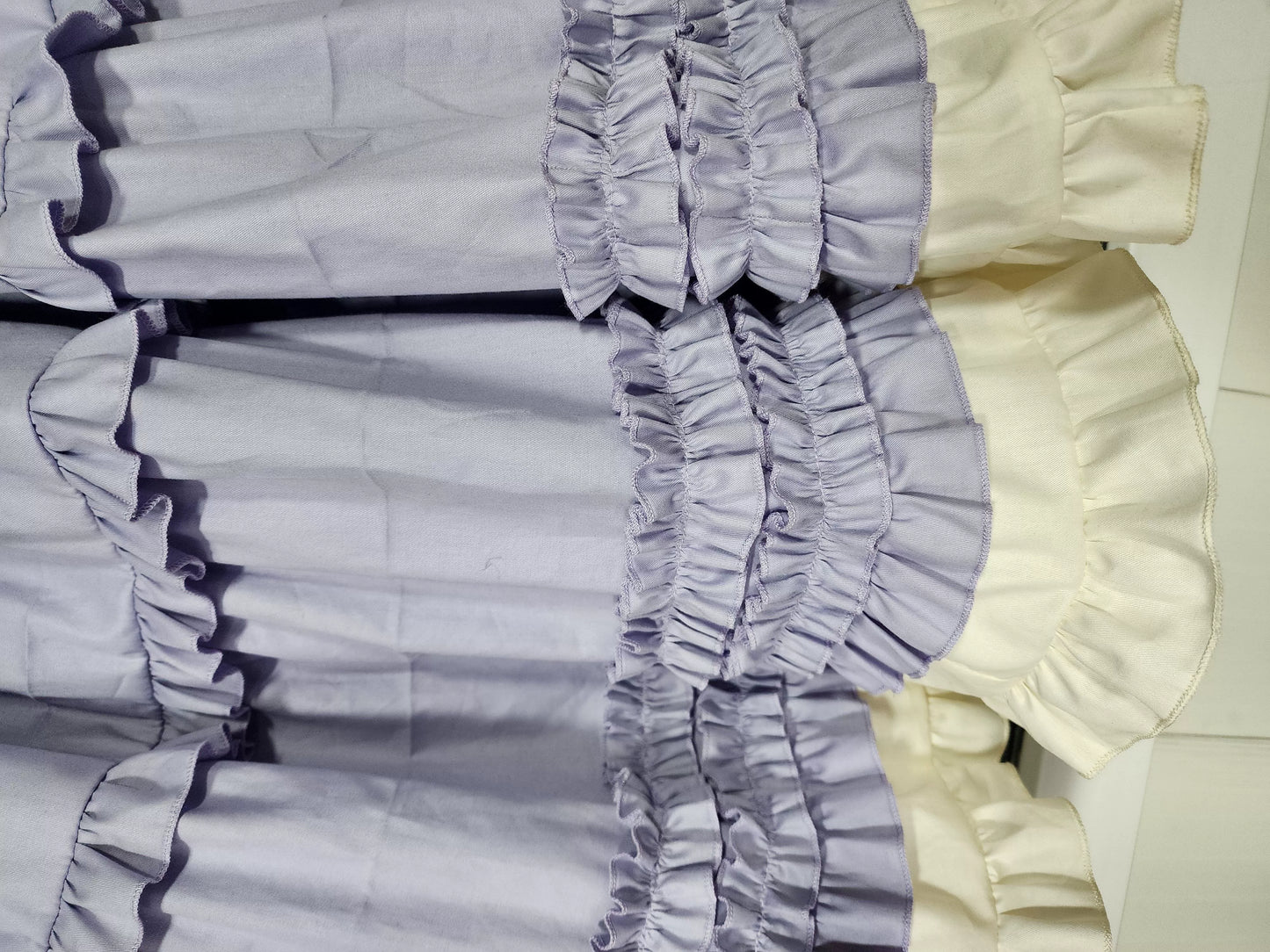 WangYan&Summer - Sweet Lolita Cotton SK Ruffed Long Skirt Customizable