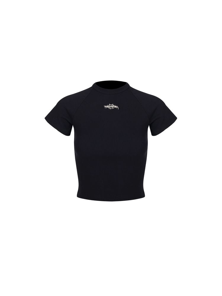 Slim short t-shirt【s0000008706】