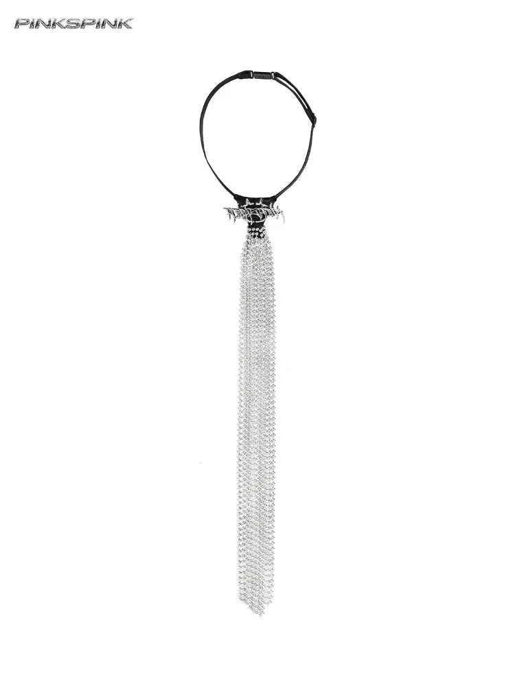 Metal necktie【s0000007685】