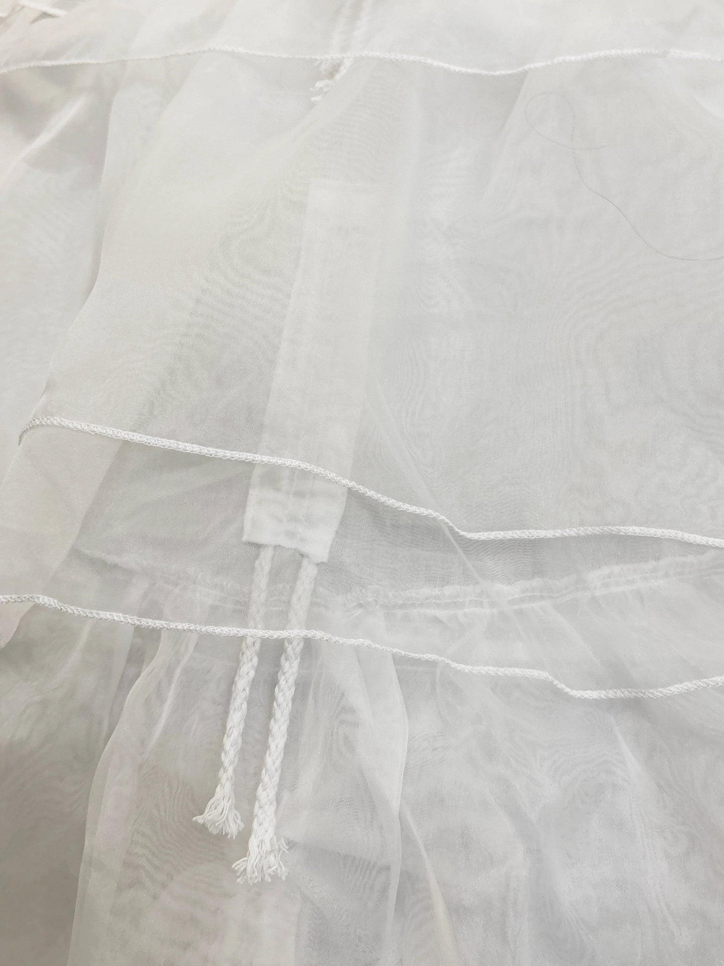 Caged Bird Hotel - Caged Bird - Lolita Petticoat White Plus Size Triple Layer Hoop Petticoat